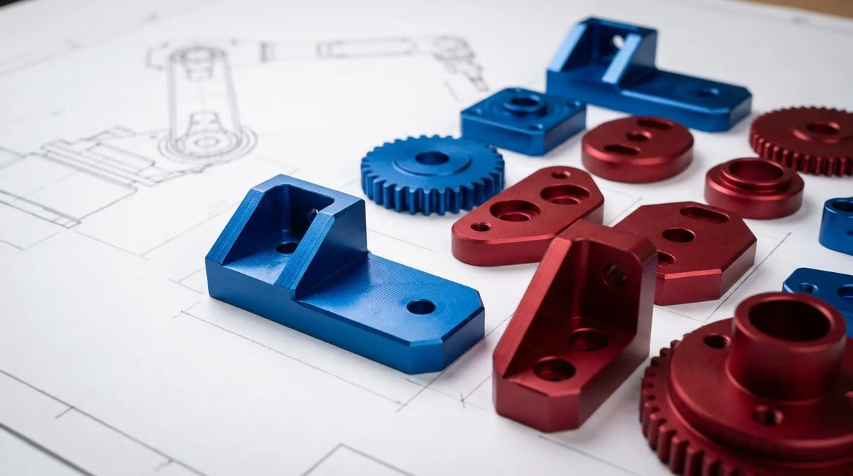 Alloyer CNC machined aluminum structural parts for competition robots