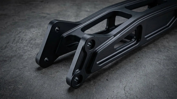 Alloyer CNC-gefrästes Fahrgestellglied aus 7075-T6 Aluminium für Such- und Rettungsroboter