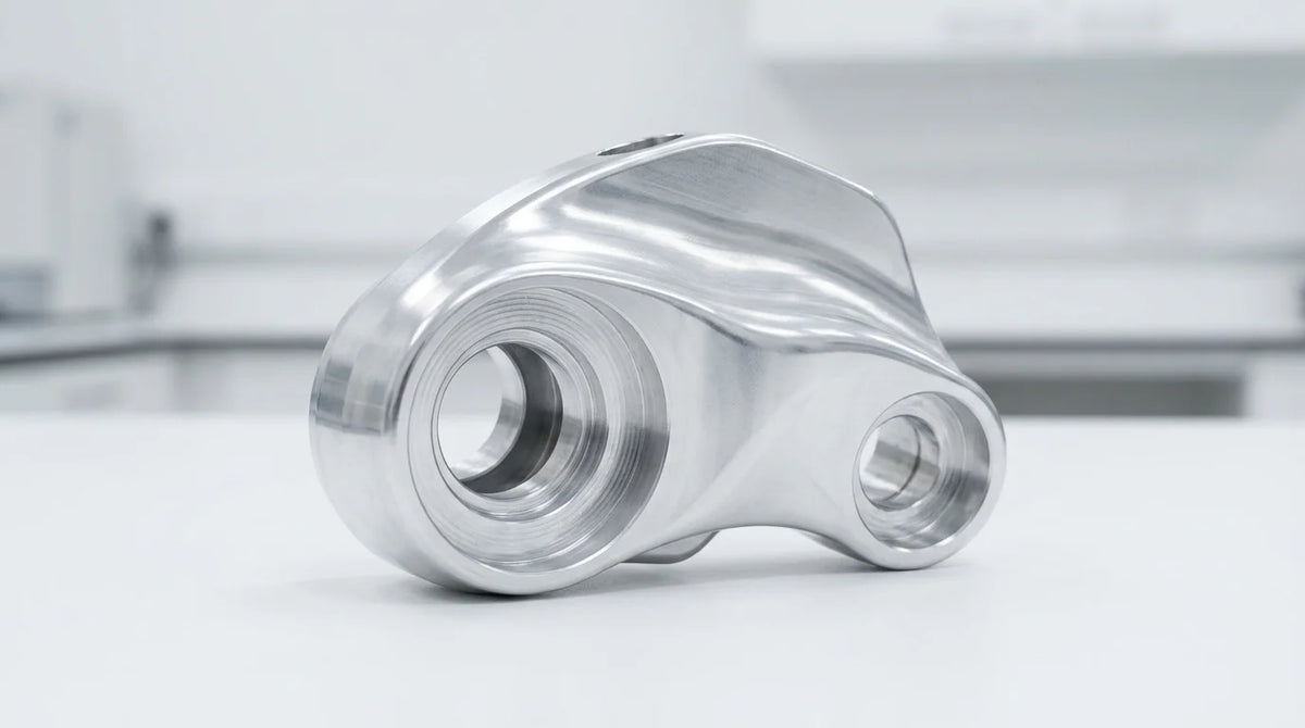 CNC-machined 7075-T6 aluminum hip-joint actuator housing for a robotic exoskeleton