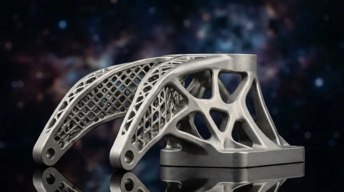 High-precision CNC-machined Titanium Grade 5 satellite docking component