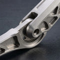 High-precision CNC-machined 7075-T6 aluminum knee joint for quadruped robot