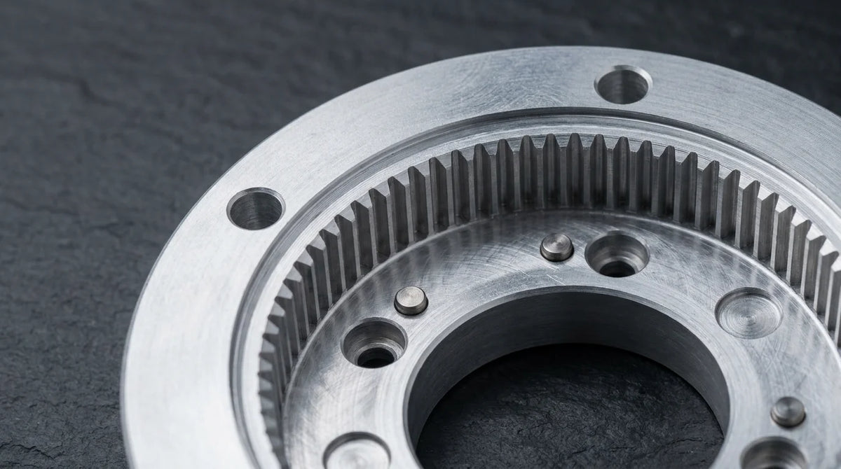 Alloyer CNC machined 7075-T6 aluminum harmonic drive housing