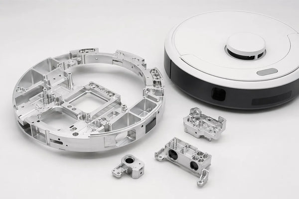 Alloyer CNC machined aluminum chassis frame for consumer home service robot