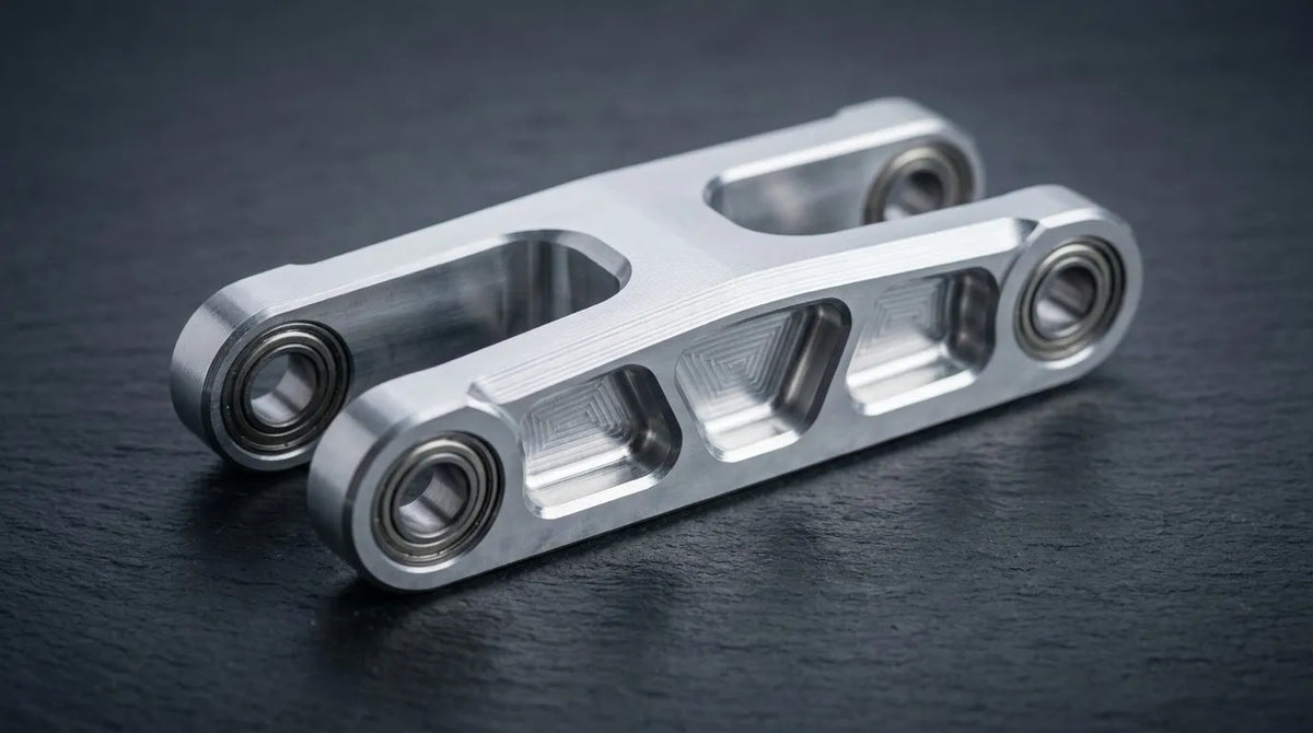 High-precision CNC-machined 7075-T6 aluminum AMR structural link