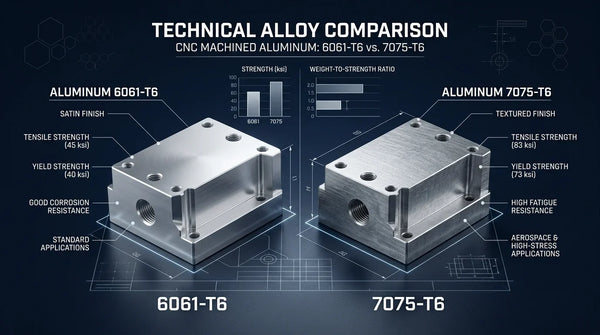 6061 vs 7075 Aluminum: Which to Choose for CNC