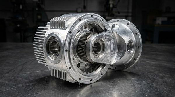 تصنيع CNC عالي الدقة لأغلفة مفاصل الروبوت من ألومنيوم 7075-T6