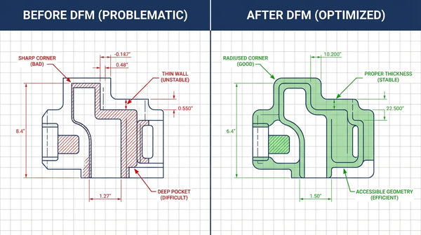 DFM Design for Manufacturing Checklist - CNC Machining Best Practices